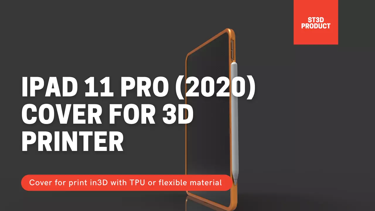 Cover for iPAD 11 pro 2020 for  3D print model_0