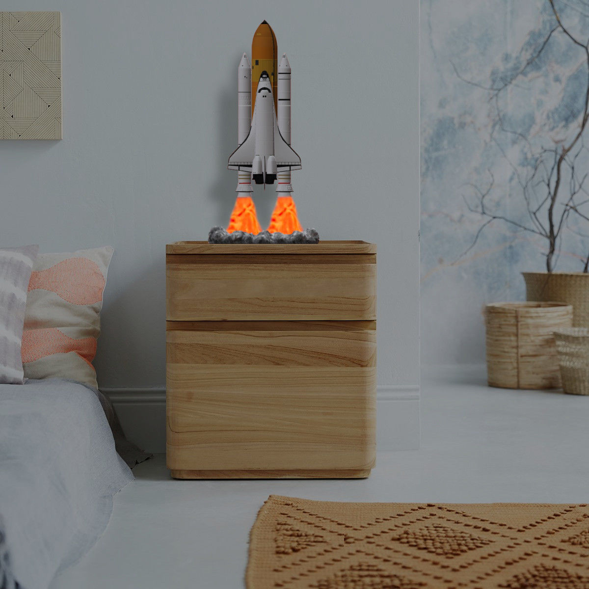 Space Shuttle file STL for 3D printer  3D print model_7