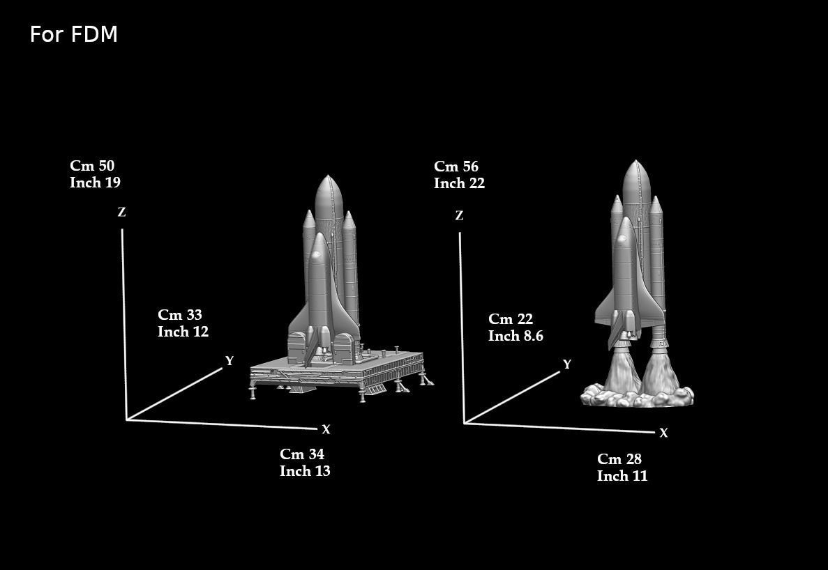 Space Shuttle file STL for 3D printer  3D print model_51