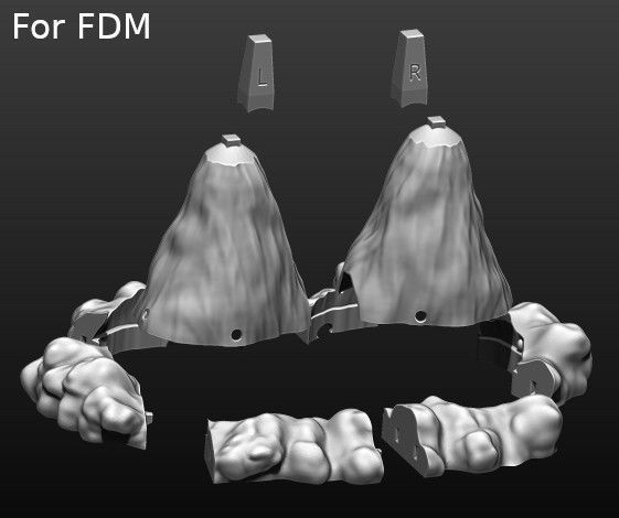 Space Shuttle file STL for 3D printer  3D print model_31