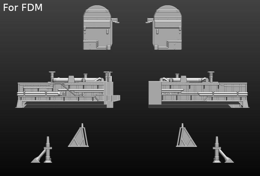 Space Shuttle file STL for 3D printer  3D print model_34