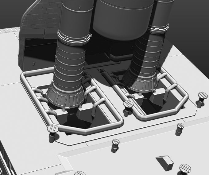 Space Shuttle file STL for 3D printer  3D print model_21
