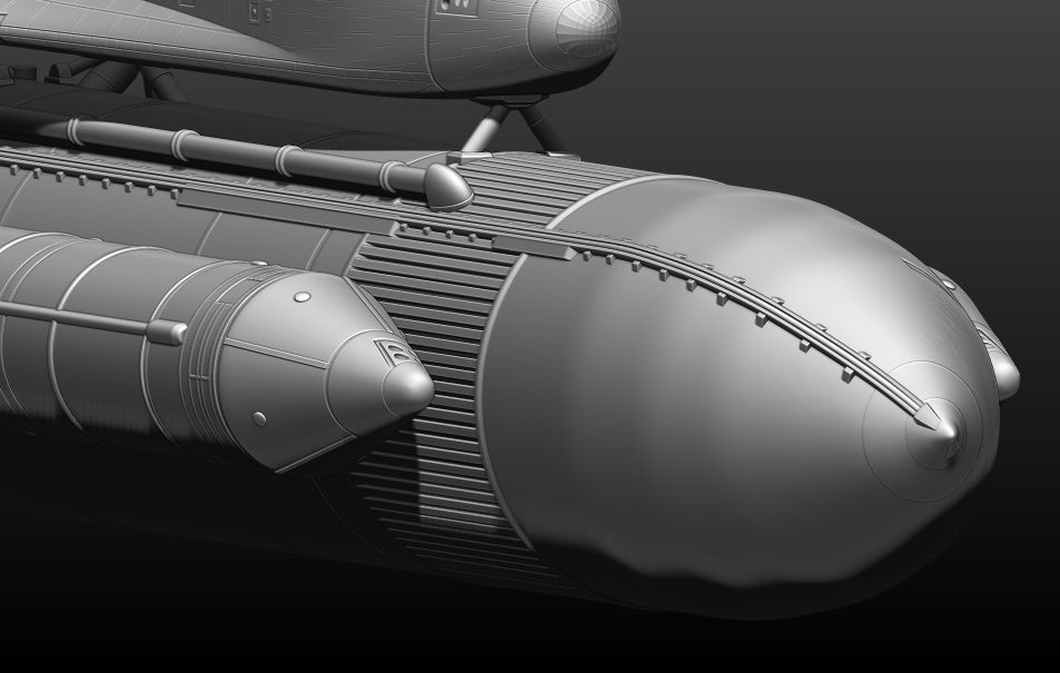 Space Shuttle file STL for 3D printer  3D print model_14