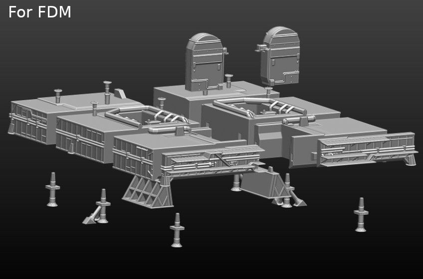 Space Shuttle file STL for 3D printer  3D print model_33