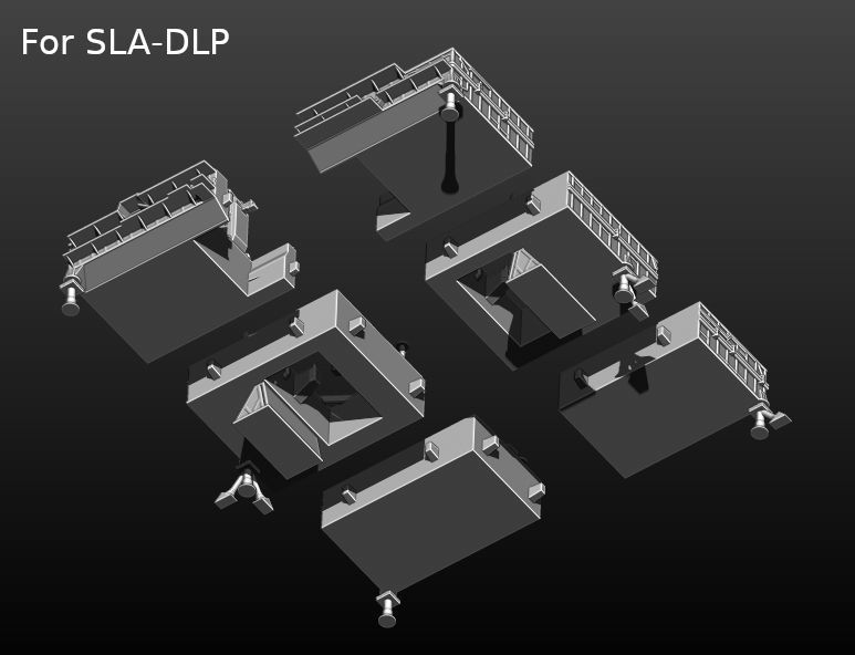 Space Shuttle file STL for 3D printer  3D print model_44