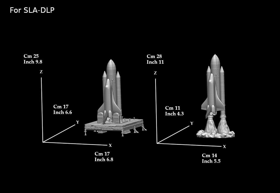 Space Shuttle file STL for 3D printer  3D print model_54