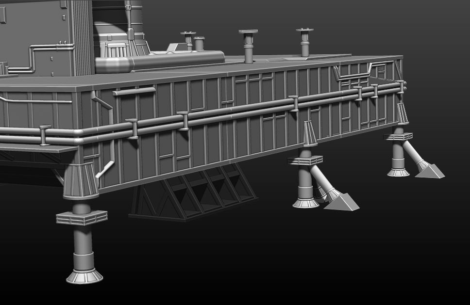 Space Shuttle file STL for 3D printer  3D print model_23