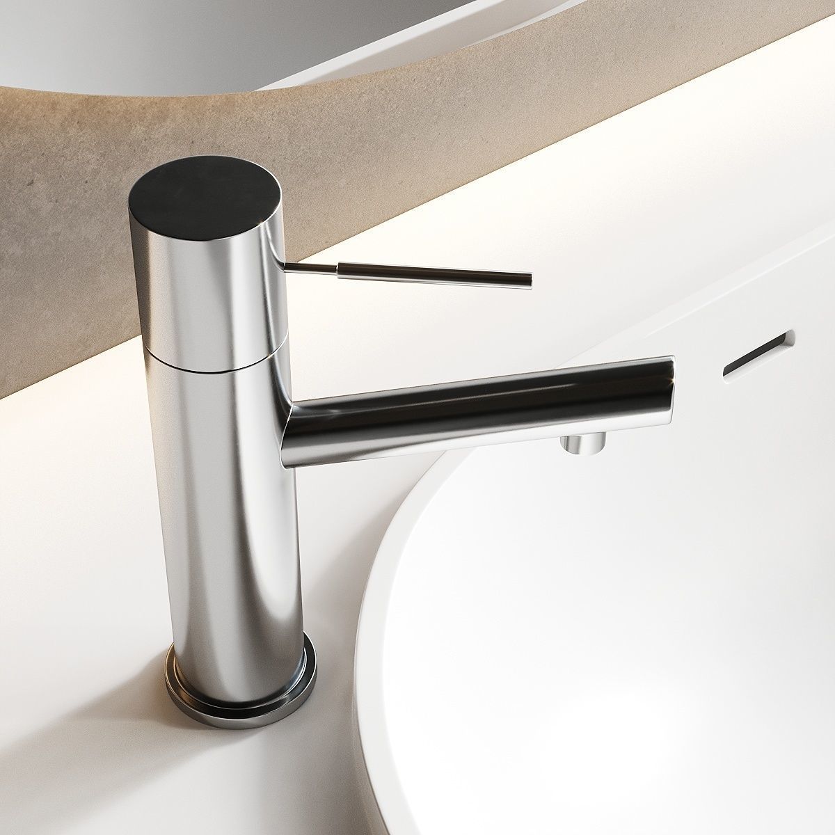 Falper Viaveneto Soft Vanity Unit Set 2 3D model_3