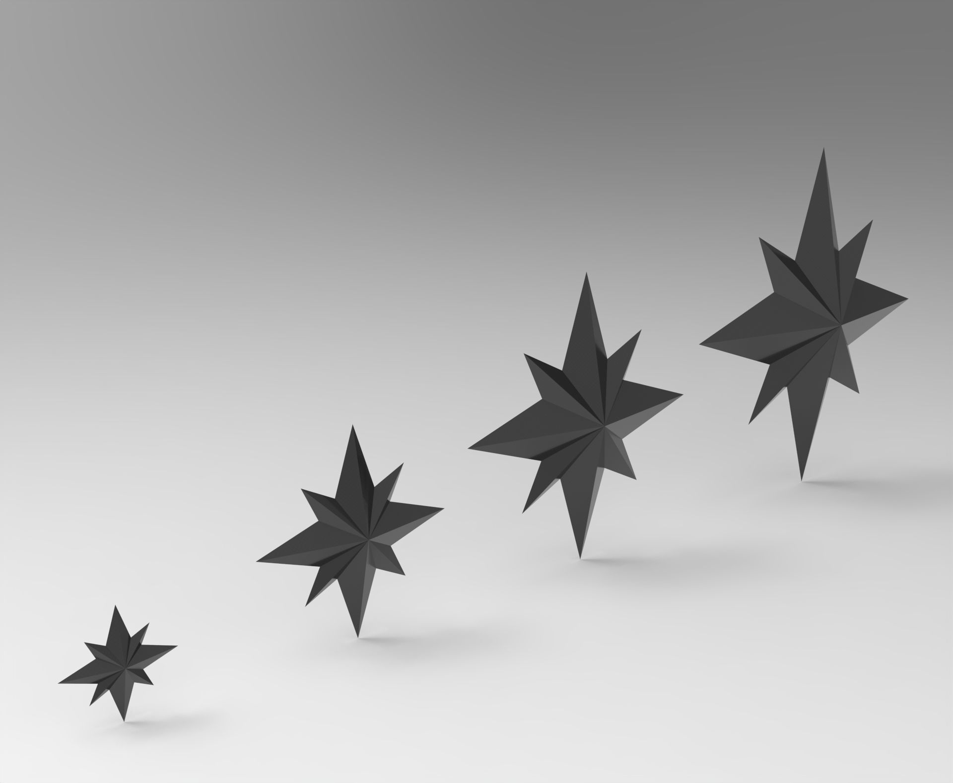 North Star 3D print model_4
