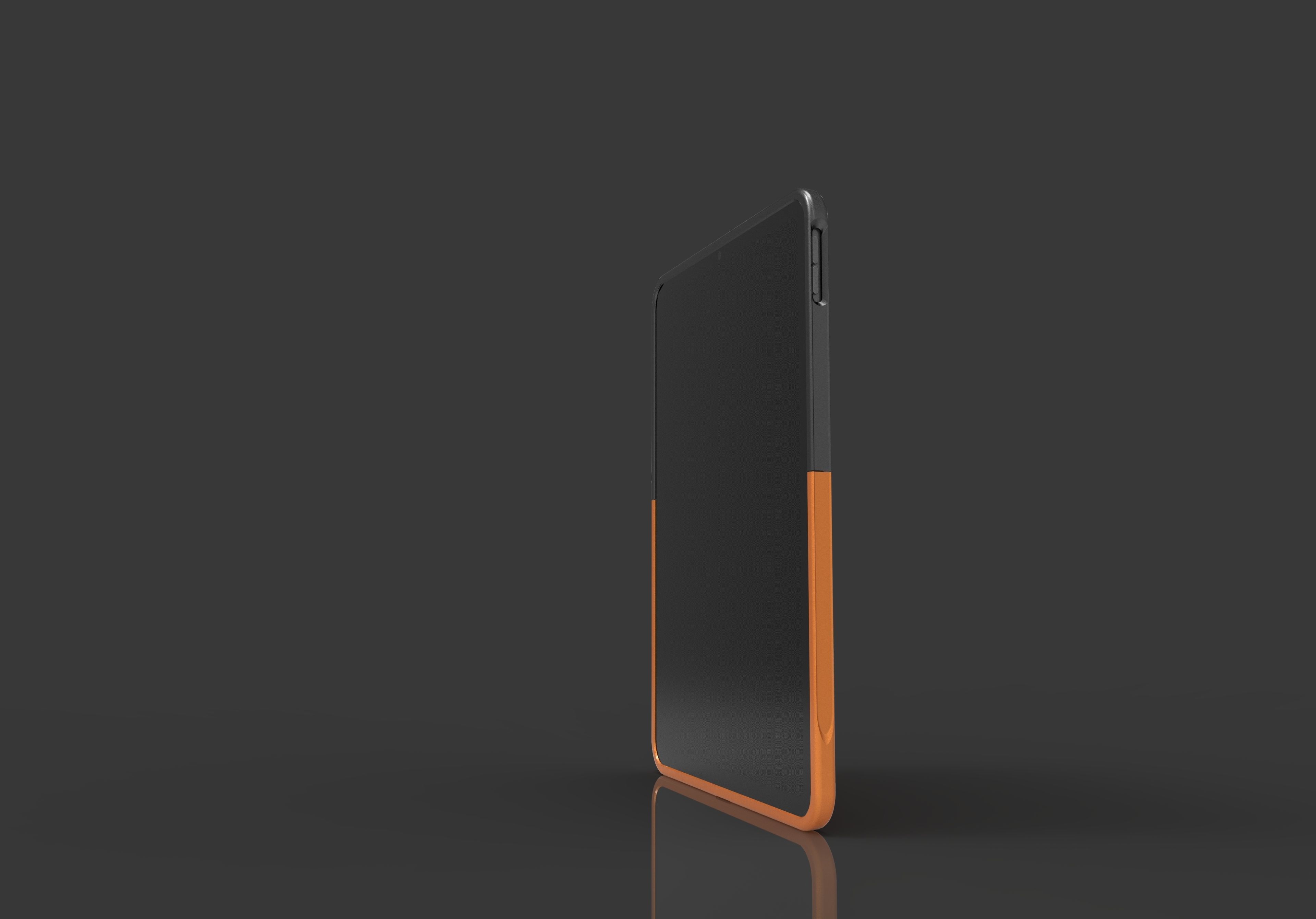 Cover for iPAD 11 pro 2020 divide in two part for 3D print model_2