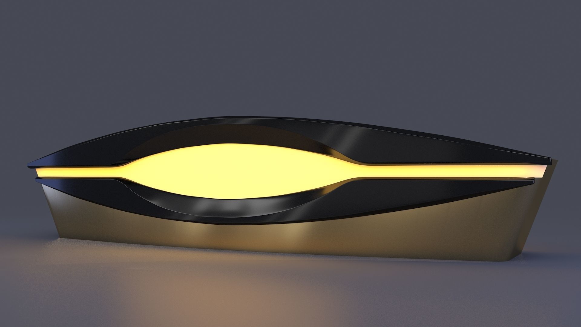 Studio News Desk 3D model_1