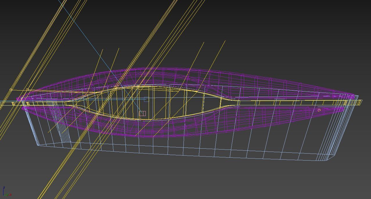 Studio News Desk 3D model_4