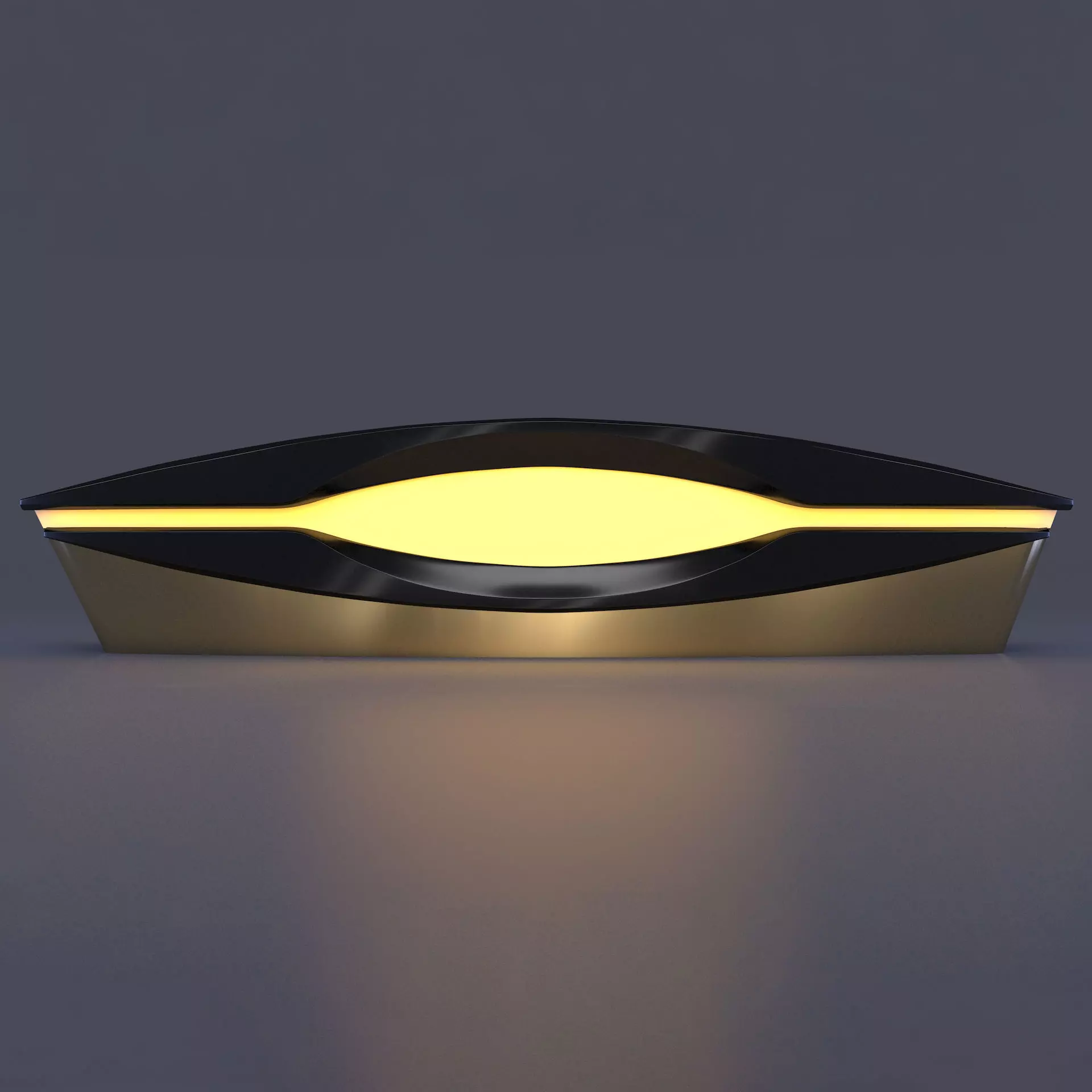 Studio News Desk 3D model_0