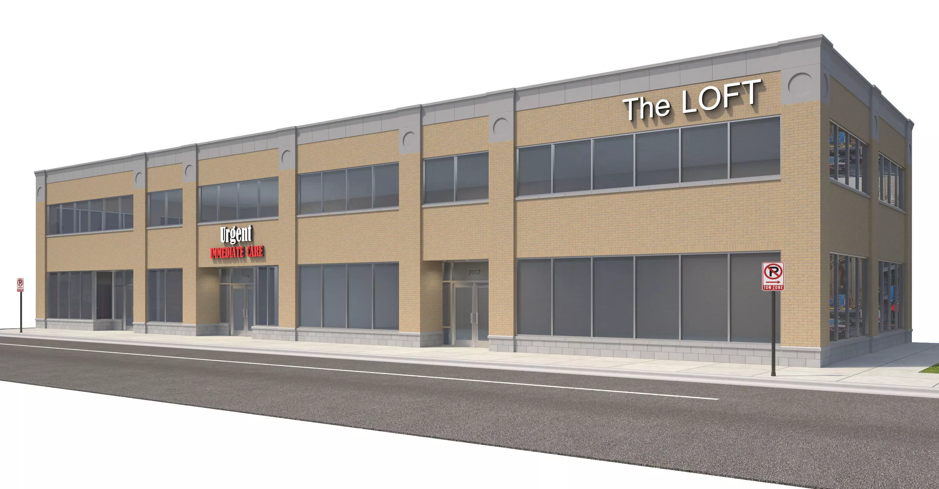 Commercial-031 Office Building 3D model
