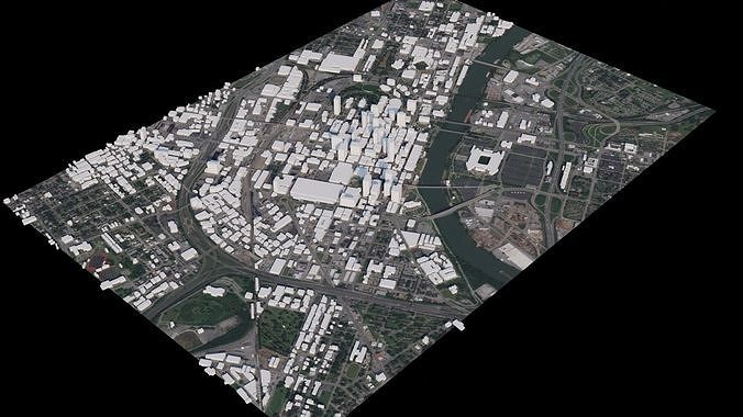 Nashville - USA 3D model