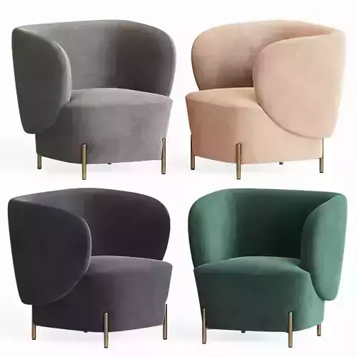 Labimba Armchair Sphaus 3D model