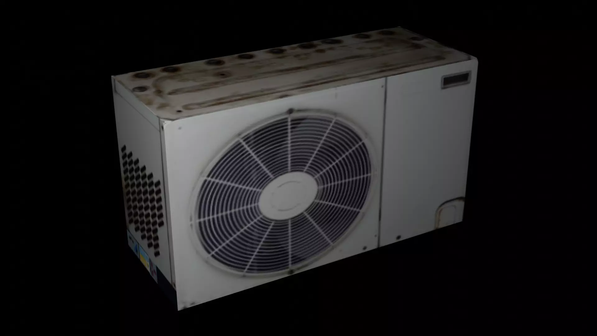 klima dis kas Low-poly 3D model_0