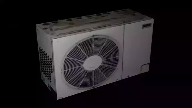 klima dis kas Low-poly 3D model