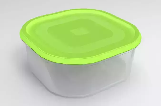 Sandwich Tub 3D Model