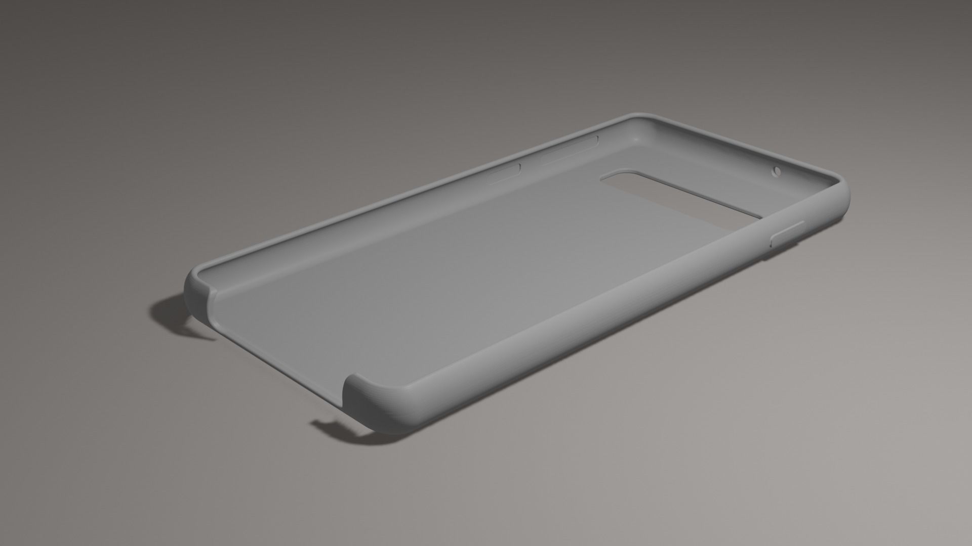 Samsung Galaxy S10 TPU case 3D print model_1