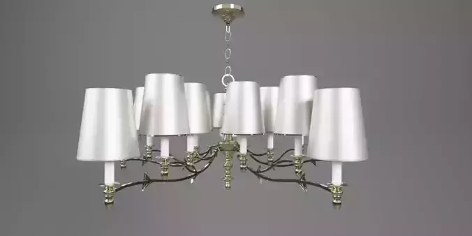 Visual Comfort Thomas O Brien 15 Light 3D model