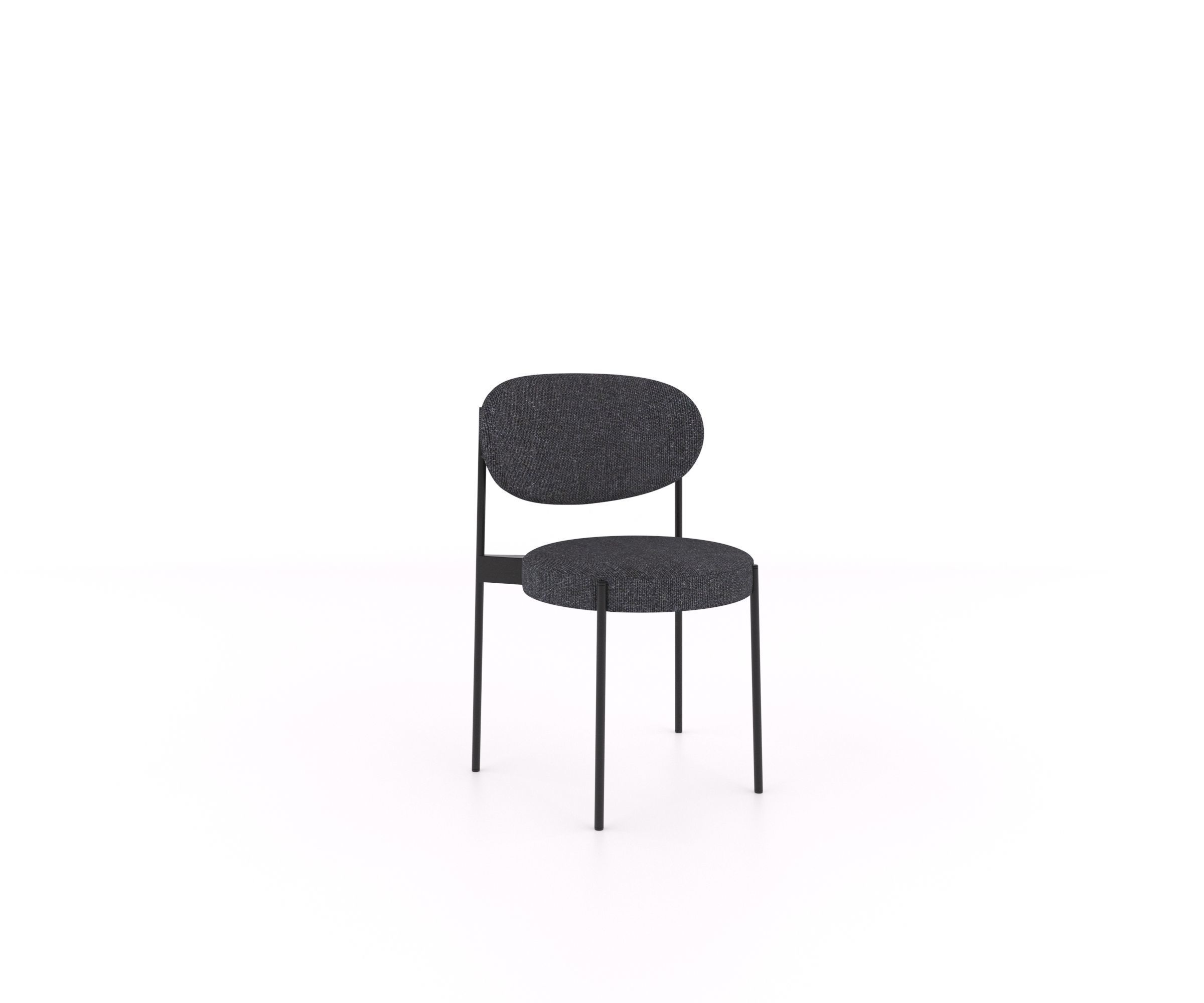 Model Set 02 Series 430 Chair Bule Table Chandelier 2079 Flos  3D model_2