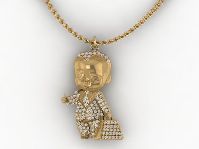 Baby Boss 3D print model_2