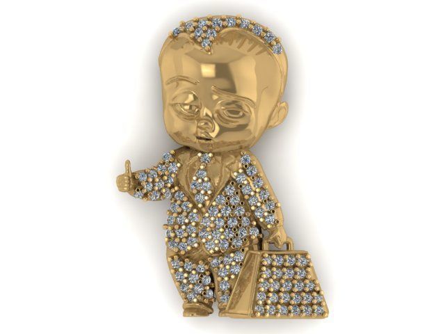 Baby Boss 3D print model_3