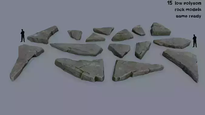 rock set of rocks