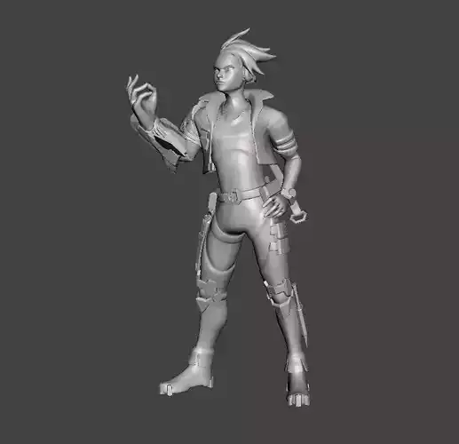 Prestige Psyops Ezreal 3D Model