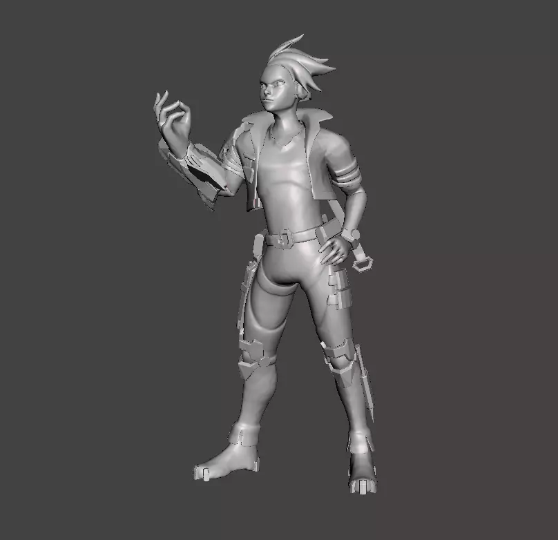 Prestige Psyops Ezreal 3D Model 3D print model