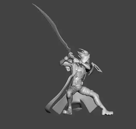 Psyops Master Yi 3D Model