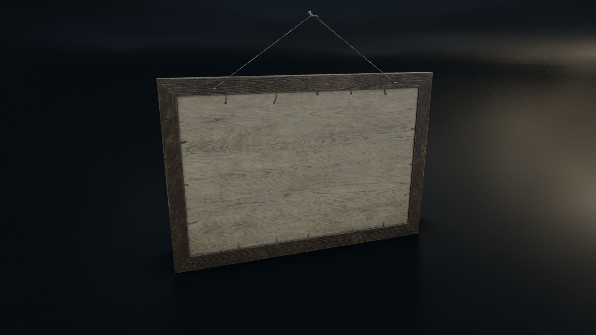 Vintage Picture Frame 03 Low-poly 3D model_18