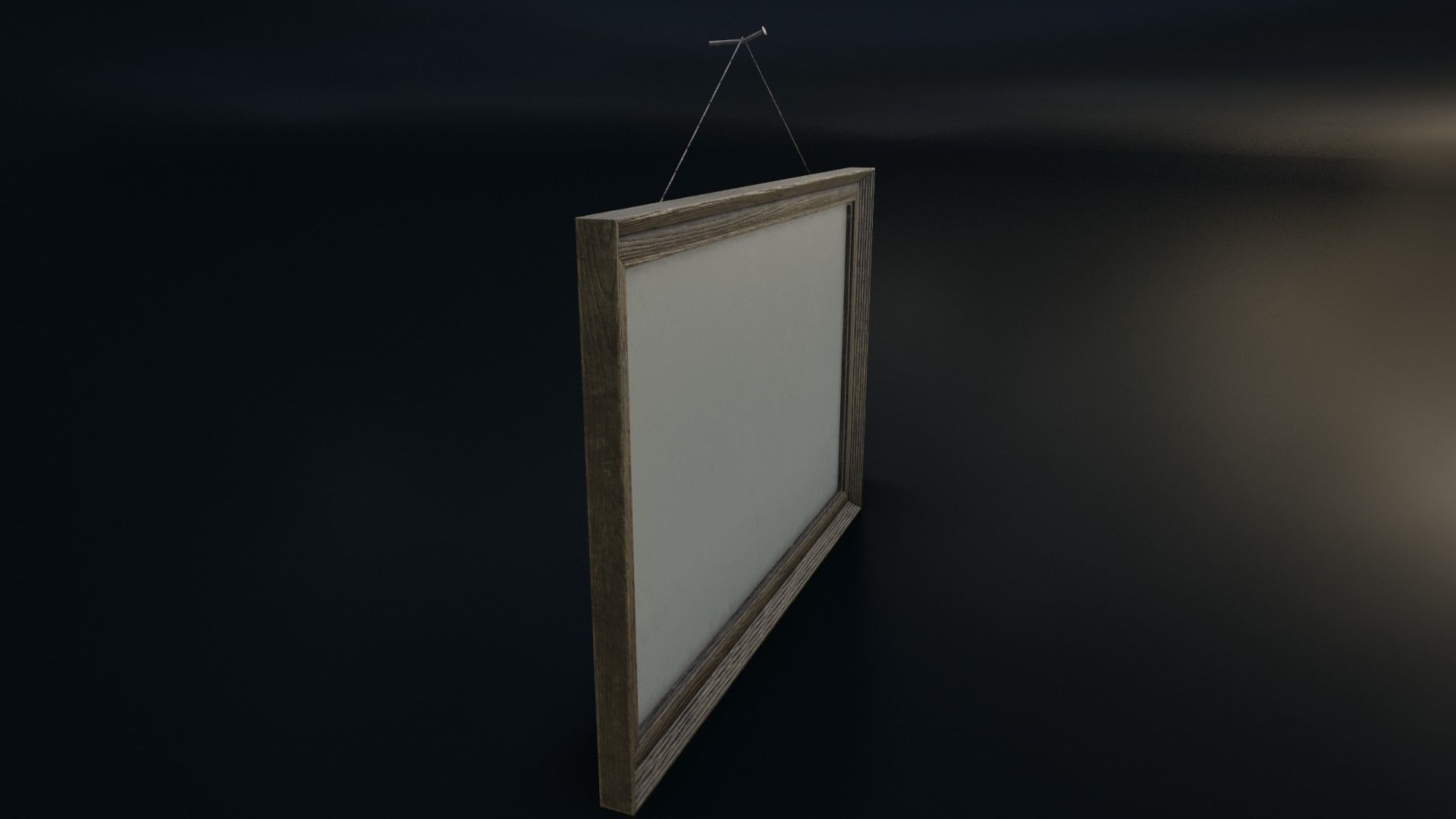 Vintage Picture Frame 03 Low-poly 3D model_30