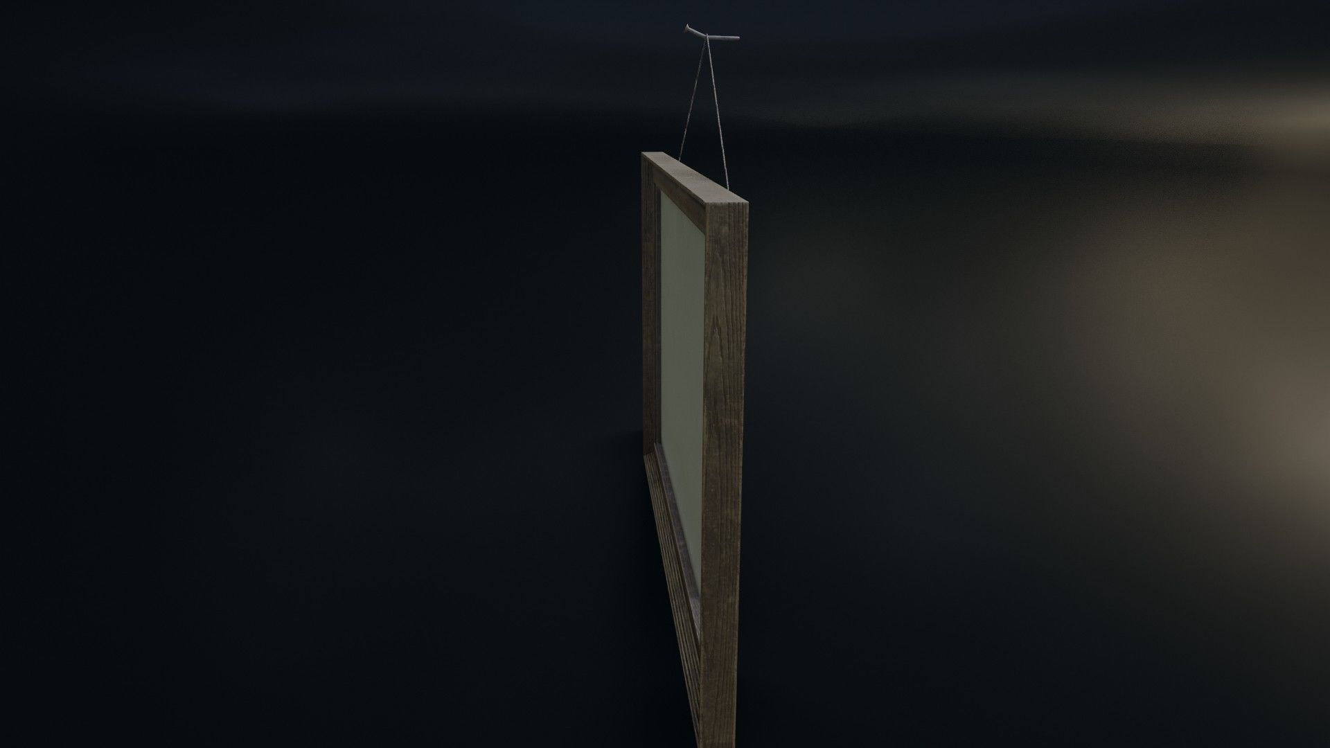 Vintage Picture Frame 03 Low-poly 3D model_11