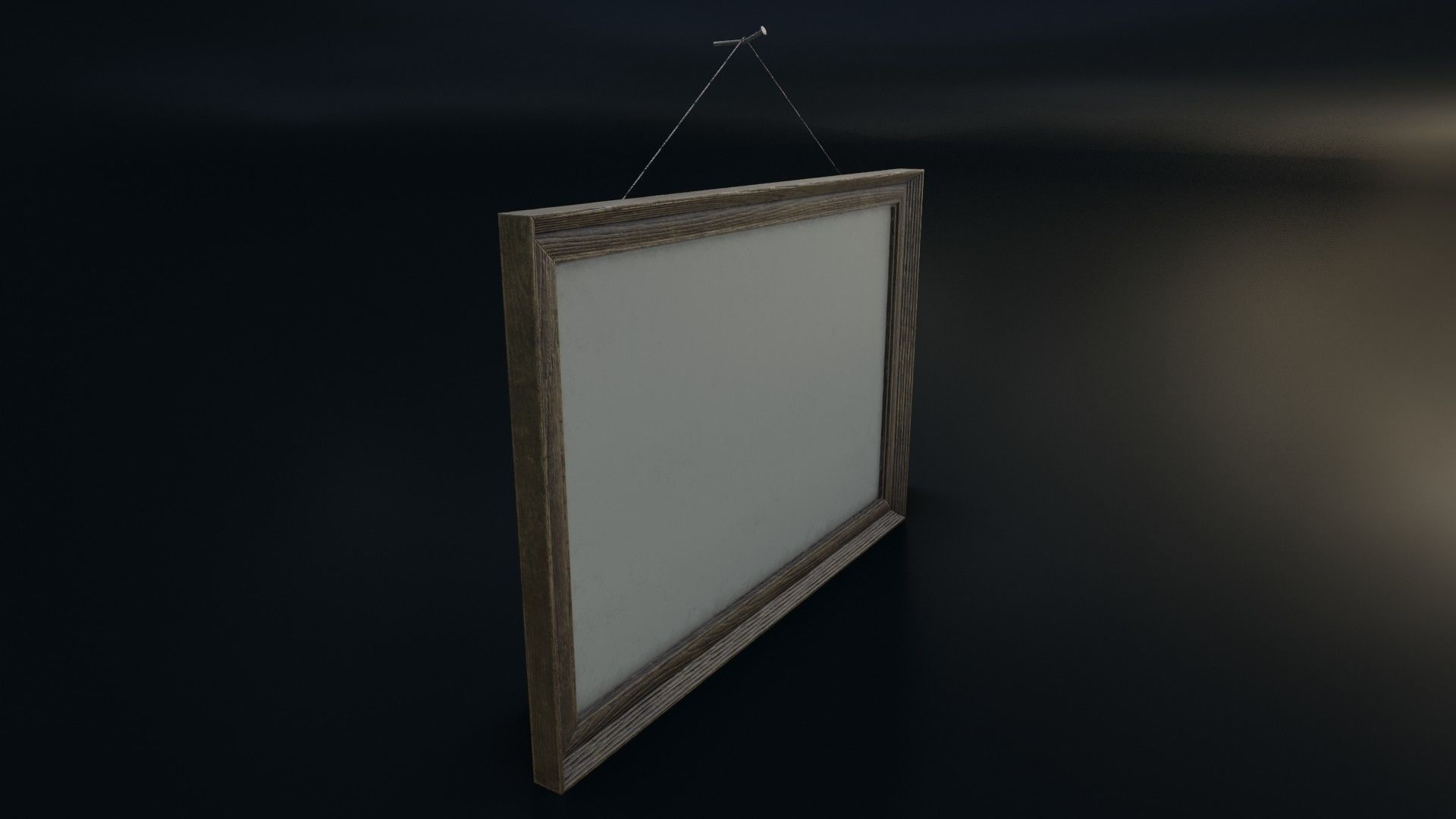 Vintage Picture Frame 03 Low-poly 3D model_31