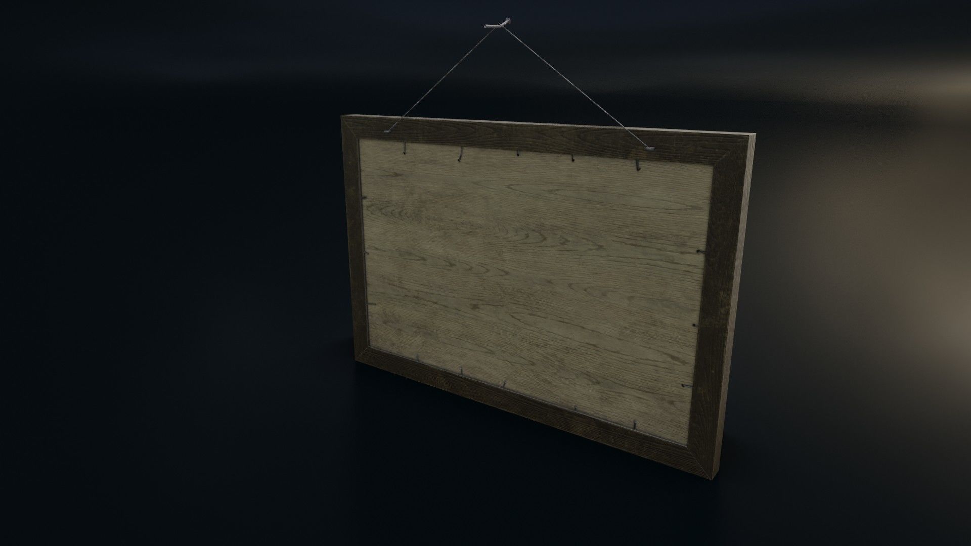 Vintage Picture Frame 03 Low-poly 3D model_23