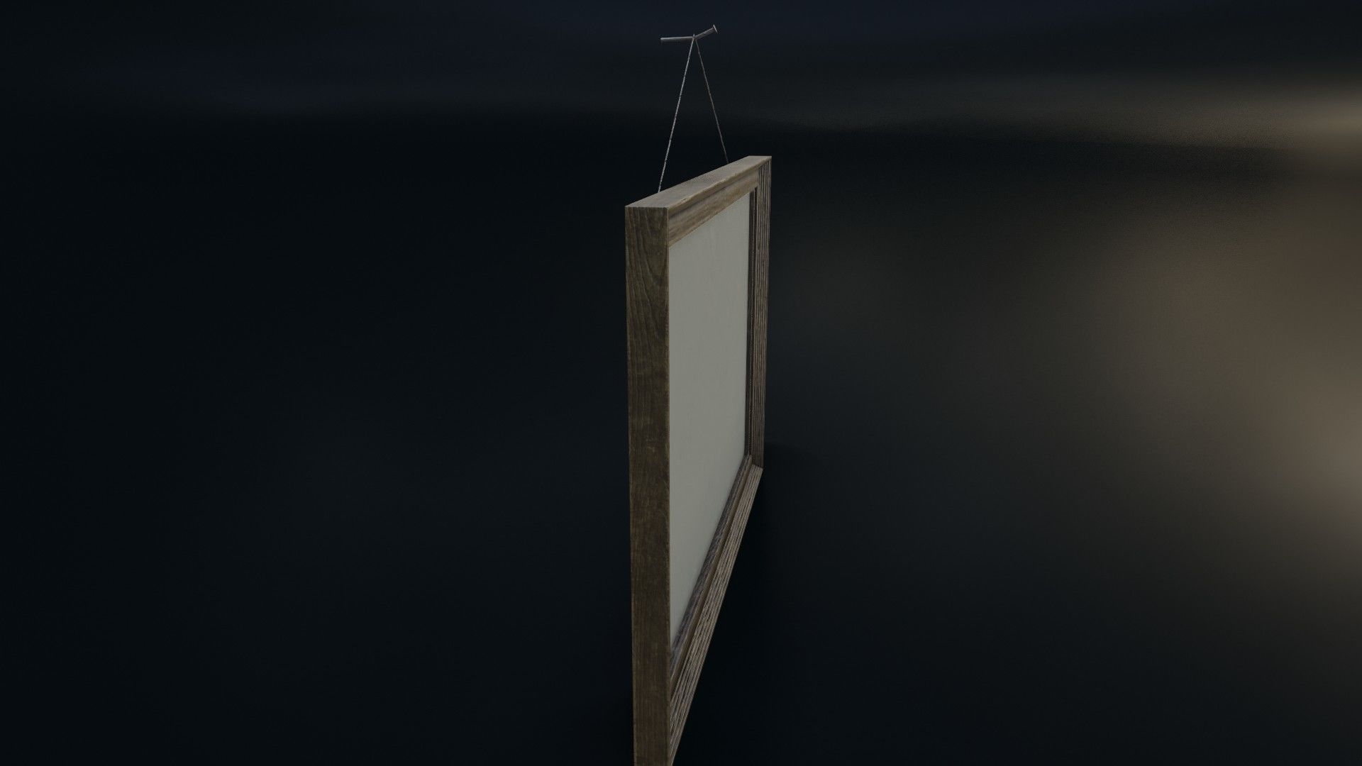 Vintage Picture Frame 03 Low-poly 3D model_29