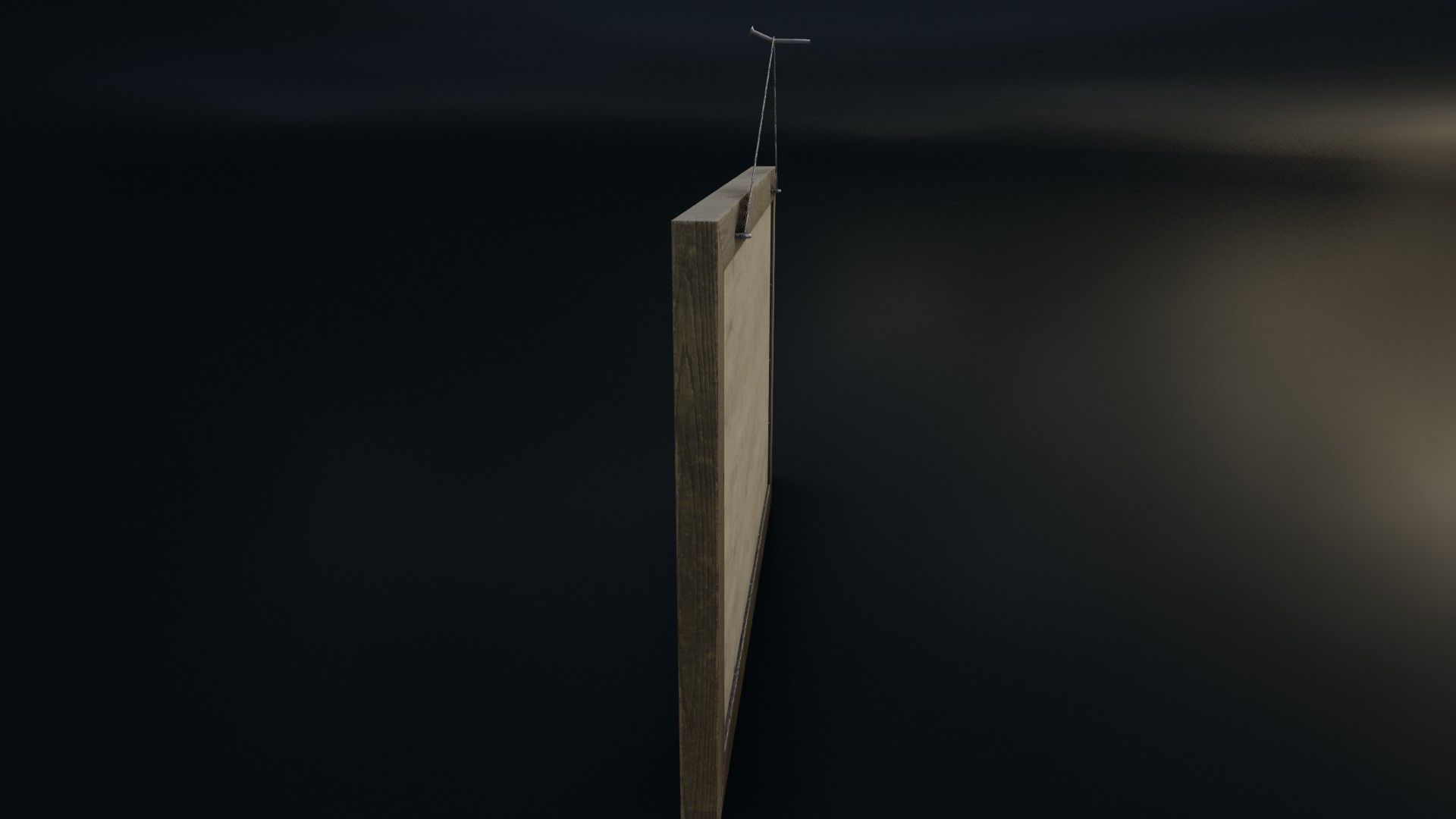 Vintage Picture Frame 03 Low-poly 3D model_12