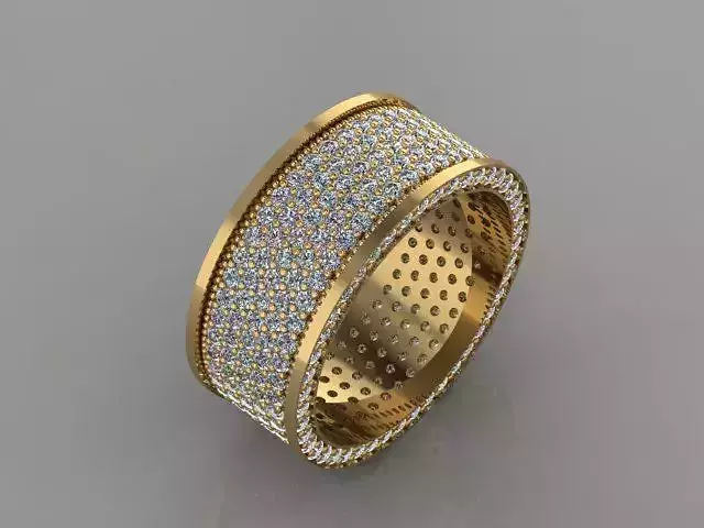 DIAMOND RING 3D print model