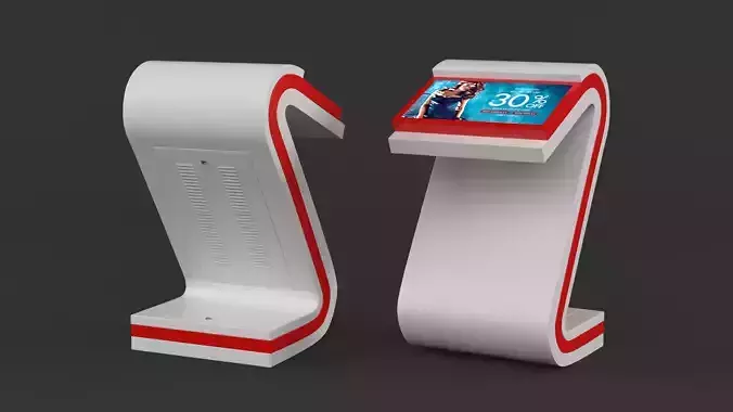 Information Kiosk 3D model