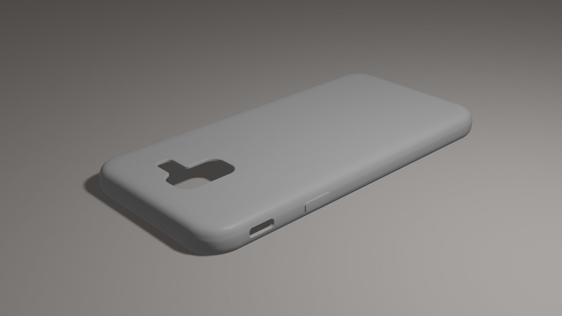 Samsung Galaxy J6 2018 TPU case 3D print model_3