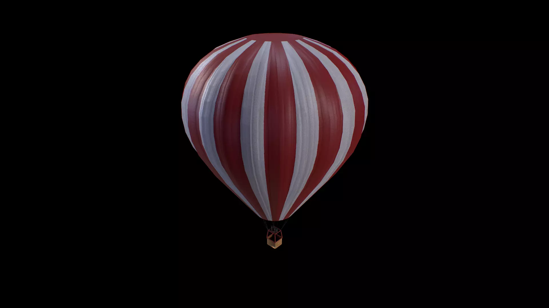 Air Balloon - Gest Low-poly 3D model