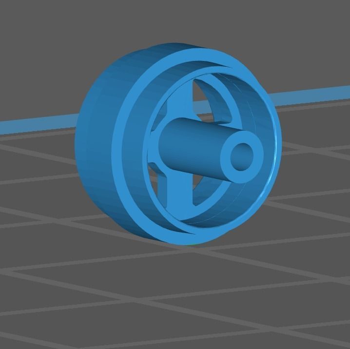 Rotiform Hotwheels Real Riders Rims smal 3D print model_1