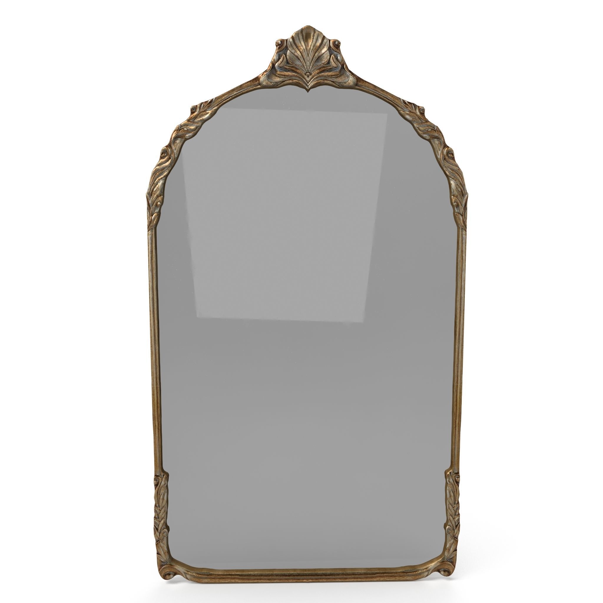 Antique Frame Mirror Collection Low-poly 3D model_12