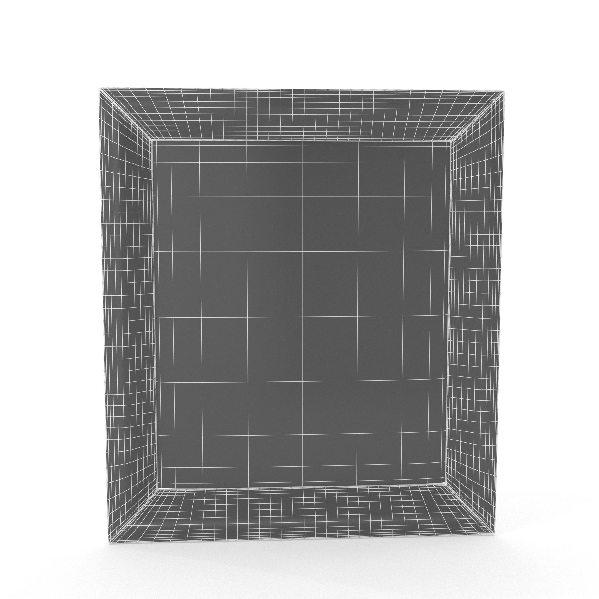 Antique Frame Mirror Collection Low-poly 3D model_29