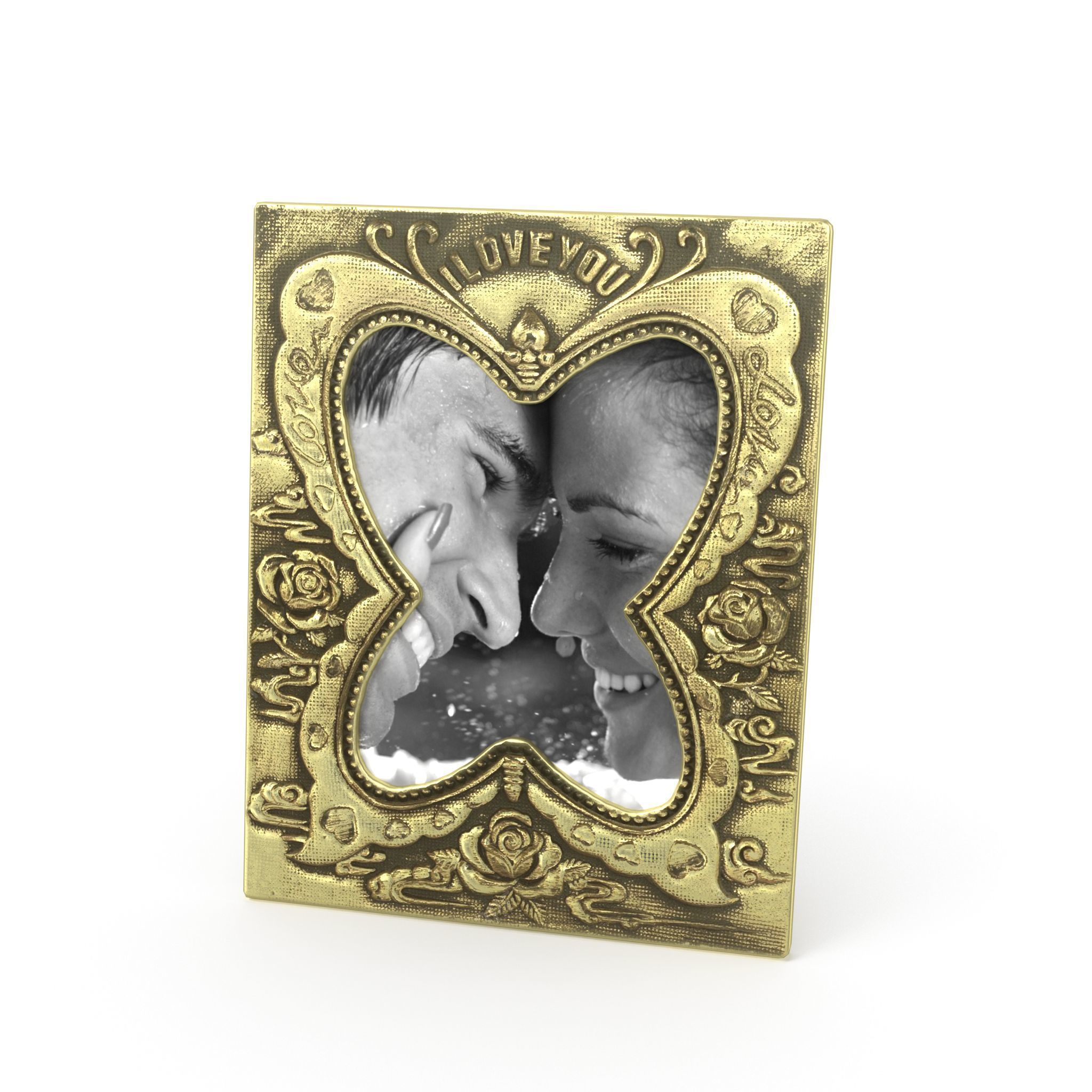 Antique Frame Mirror Collection Low-poly 3D model_47