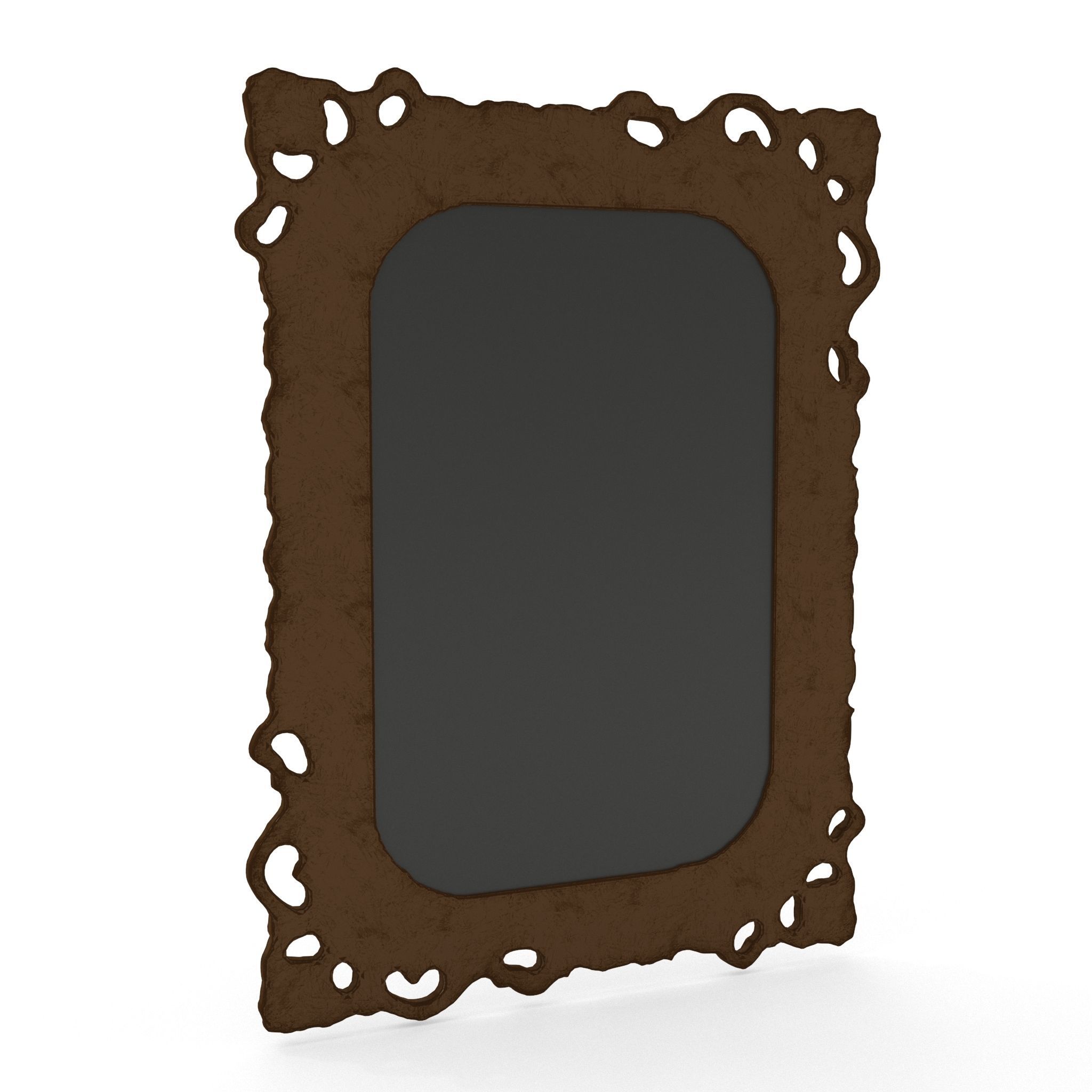 Antique Frame Mirror Collection Low-poly 3D model_37