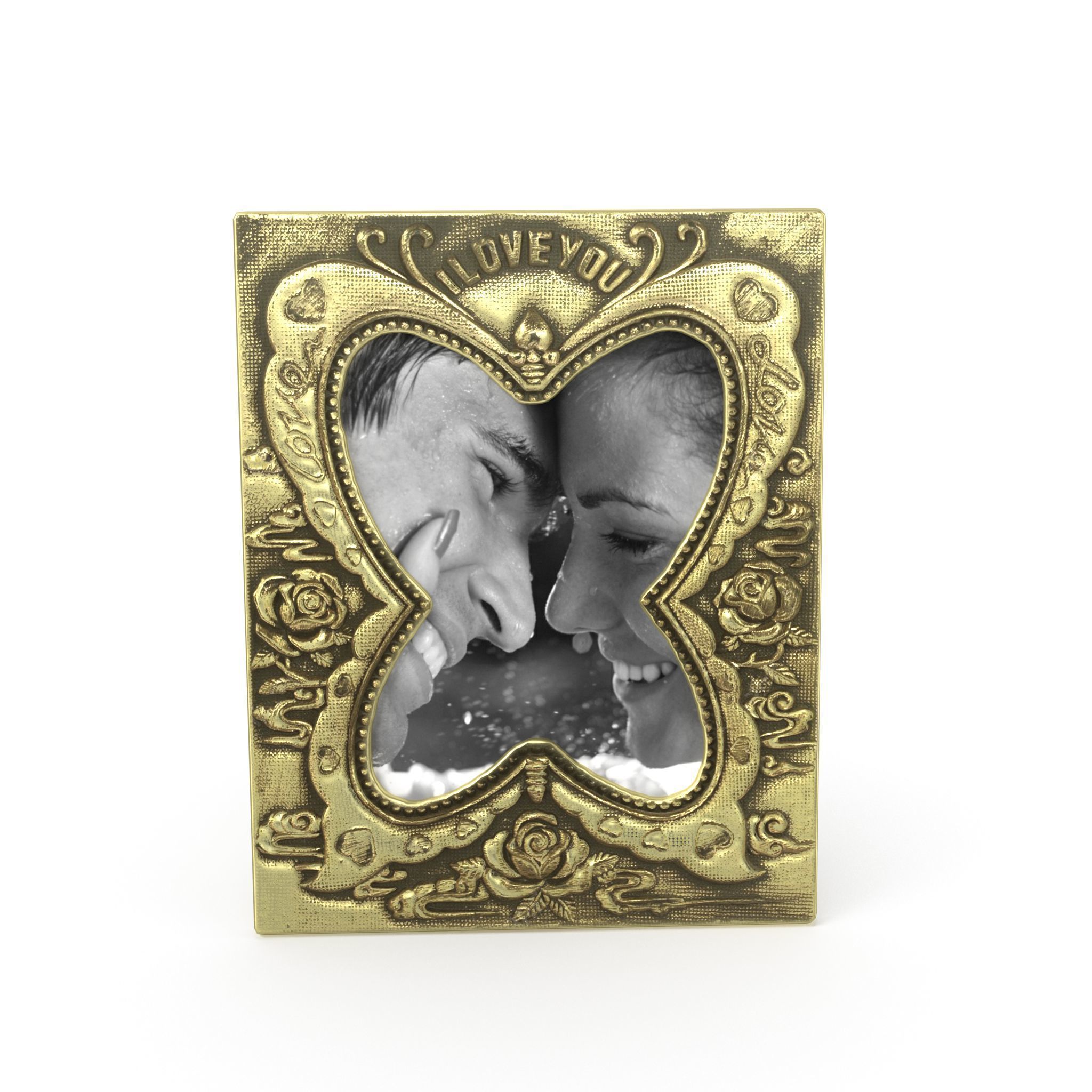 Antique Frame Mirror Collection Low-poly 3D model_48