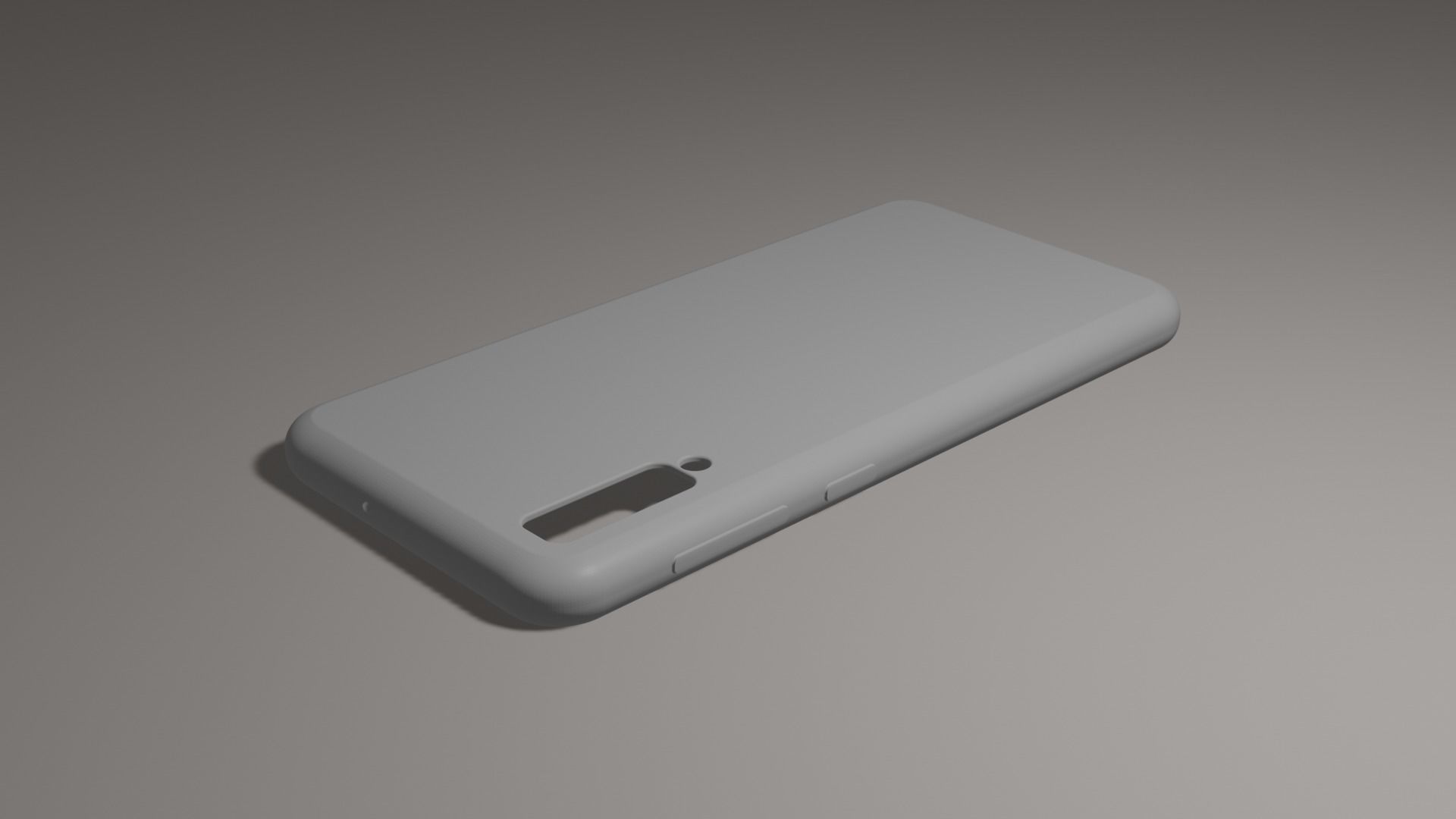 Samsung Galaxy A50 TPU case 3D print model_3